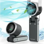 Portable Turbo Fan – High-Speed Rechargeable Handheld & Desk Fan