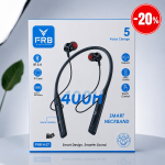 FRB N27 Wireless NeckBluetoband Bluetooth 5.4 Earphone | 400H Standby | 5 Voice Changer | TF Card